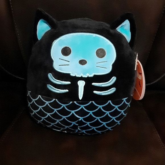 Squishmallows Other - Sheikla the Skeleton Mermaid Cat 8" Squishmallow
